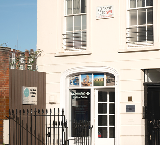 the male fertility clinic outer look